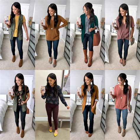 Daily Outfits #37: Outfits for Early Fall - Casual and Business Casual