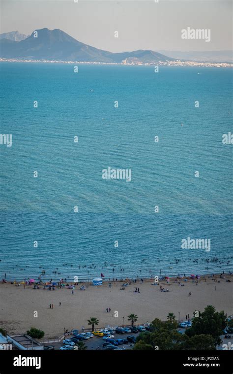 SIdi Bou Said Beach, Mediterranean Stock Photo - Alamy