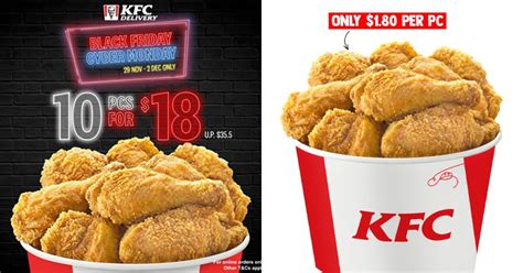 KFC S'pore Black Friday Deal lets you enjoy 10pc Chicken Bucket for ...