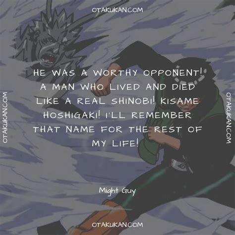 Best Might Guy Quotes From Naruto Shippuden | OtaKuKan