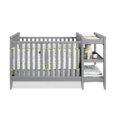 Baby Relax Emma 2-in-1 Convertible Crib with Changing Table & Reviews ...