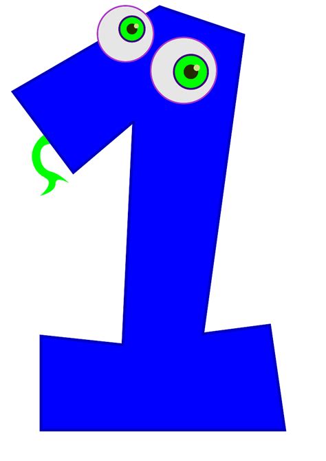 Number One Blue Clip Art at Clker.com - vector clip art online, royalty ...