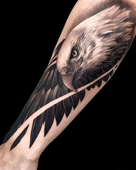 100 Striking Eagle Tattoo Designs for 2022 - The Trend Spotter Forearm ...