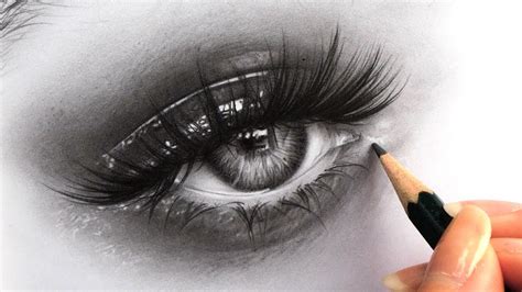 How To Draw Hyper Realistic Eyes Easy Draw A Realistic Eye For | Images ...