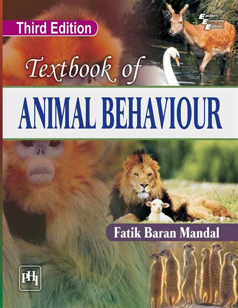 Textbook Of Animal Behaviour, Third Edition By Mandal, पाठयपुस्तक - PHI ...