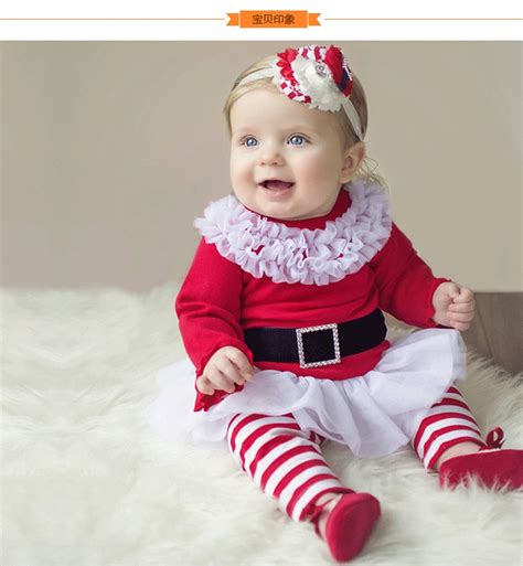 2PCS/0 5T/spring autumn winter baby girl christmas outfit Long sleeve ...