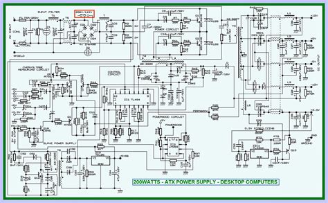 Pc Power Supply Schematic Diagram Pdf