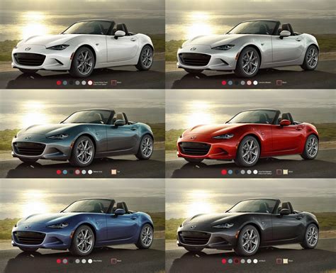 2016 Mazda MX-5 Colors 6-tile