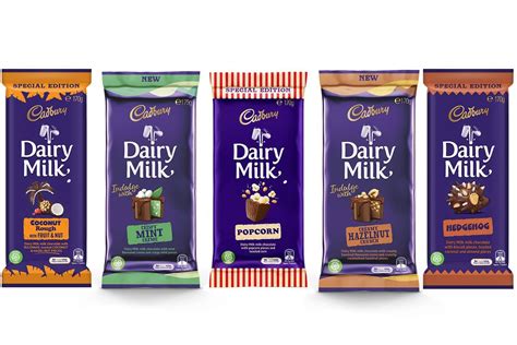 Cadbury adds five new chocolate flavours to their Dairy Milk range ...