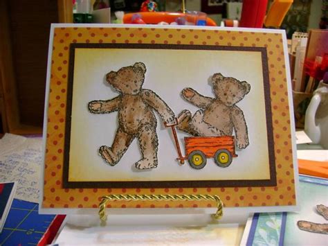 59 best images about Cards - Favorite Teddy Bear on Pinterest | Snail ...