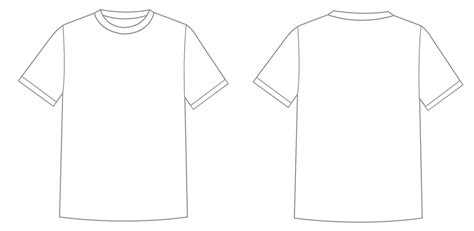 T Shirt Template Png – cari