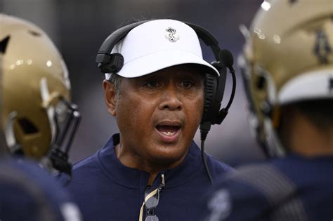 Ken Niumatalolo out as Navy football head coach - WTOP News