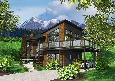 Modern Tiny House Plans With Loft : All house plans and images on dfd ...