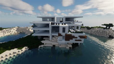 Modern Beach House. Any suggestions for the interior and/or surrounding ...