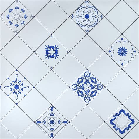 Top 82+ blue tile wallpaper - in.coedo.com.vn