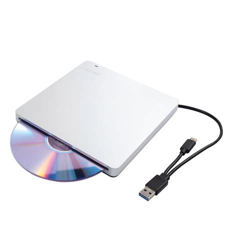 External DVD CD Drive for Laptop, USB 3.0 Type C Slim Portable Player ...