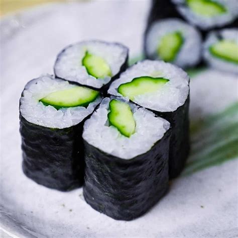 Kappa Maki (Cucumber Sushi Rolls) - Sudachi Recipes