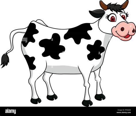 Cow cartoon Stock Vector Image & Art - Alamy