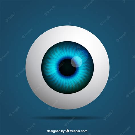 Premium Vector | Realistic eye