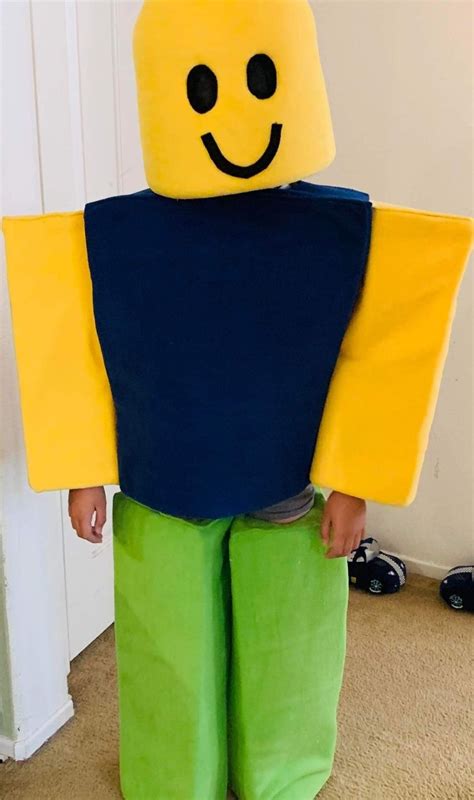 Custom Roblox Noob Full Body Costume Noob Costume Roblox - Etsy Canada