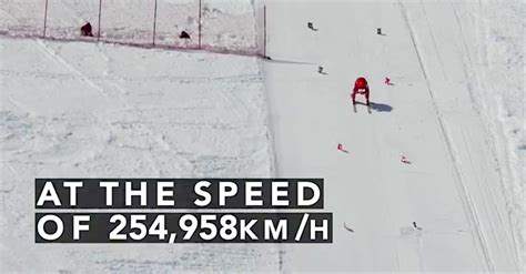 VIDEO: New World Speed Skiing Record Set Yesteray | 158 MPH! - SnowBrains