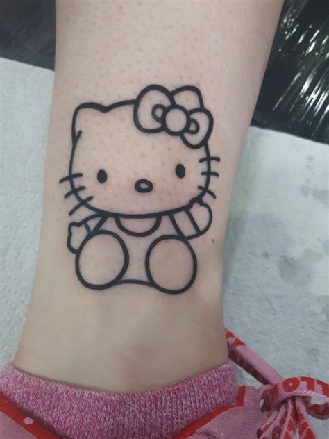 Adorable Hello Kitty Tattoo