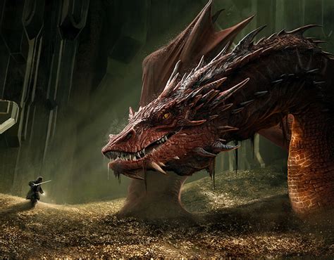 Smaug "The Hobbit" on Behance