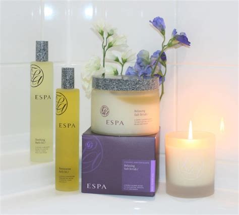 ESPA Bath and Body Products - Bath Oils, Body Scrub and Candle