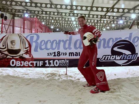 British Speed Skier Sets Indoor World Record - InTheSnow