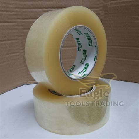 Tape 2 inch (5cm) x 200 meters length transparent adhesive tape ...