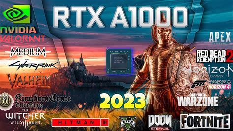 *NVIDIA RTX A1000 in 30 GAMES | 2023 - YouTube