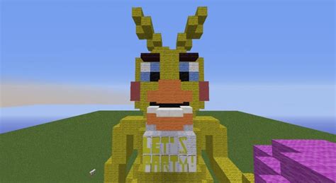 Toy Chica FNaF Statue Minecraft Project