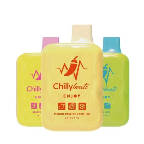 Comprar Chilly Beats - Pod Descartável - Enjoy - 7000 puffs - Vitrine ...