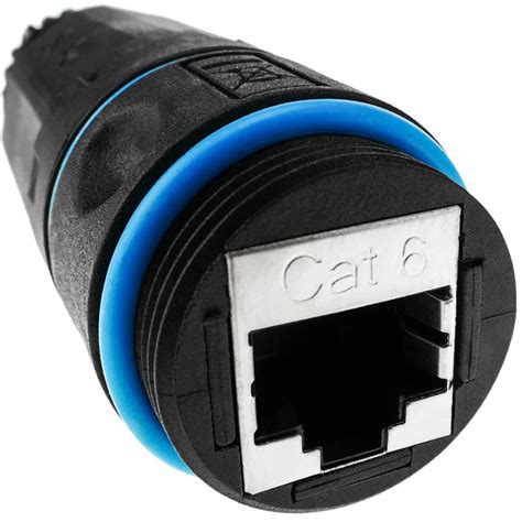 Connector RJ45 extender IP68 waterproof Ethernet cable Cat.6 - Cablematic