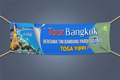 Spanduk Tour Wisata - IMAGESEE