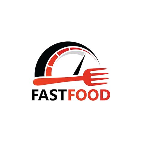 Premium Vector | Fast Food Logo Template Design Vector