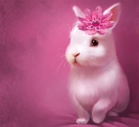 Cute Bunnies Wallpaper - WallpaperSafari