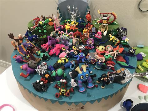 All of my clay figures so far.... : r/MySingingMonsters