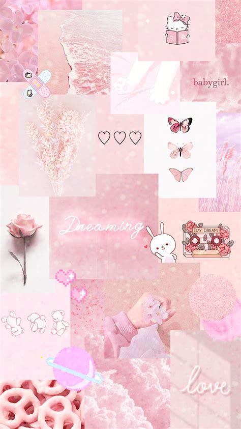 Wallpaper Background Cute Pink