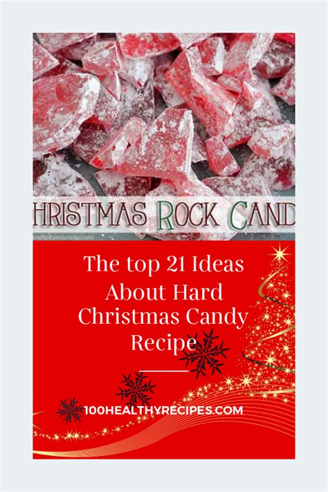 The top 21 Ideas About Hard Christmas Candy Recipe – Best Diet and ...