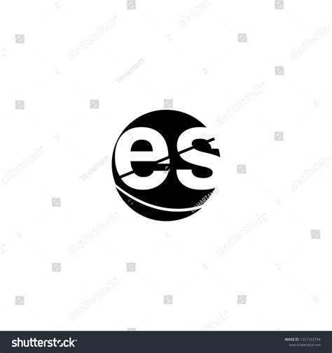 Es Logo Vector Stock Vector (Royalty Free) 1357333754 | Shutterstock