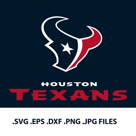 Houston Texans logo SVG Vector Design Svg Eps Dxf Png