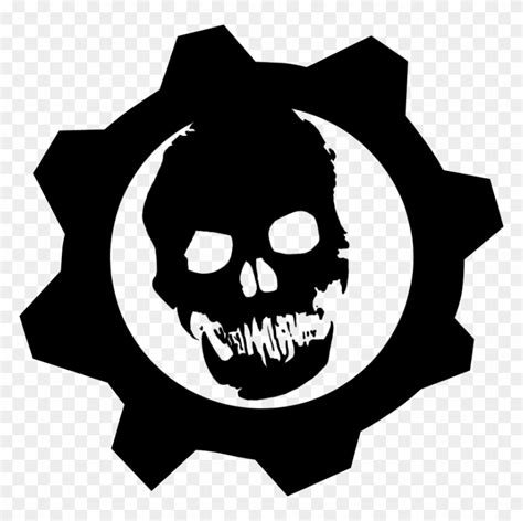 Gears Of War Logo Stencil