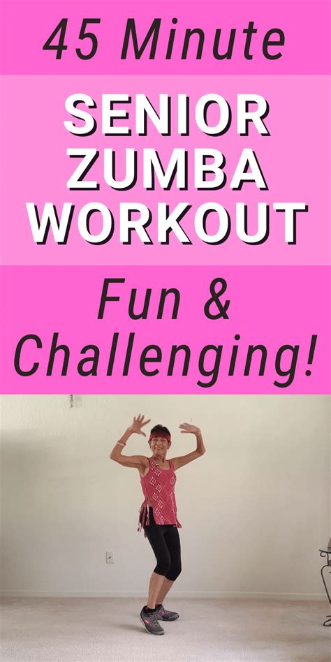 45 Minute Zumba for Seniors - Fitness With Cindy