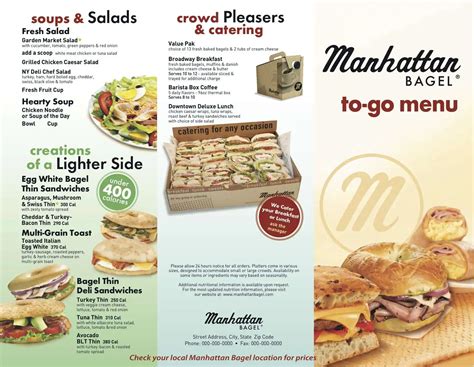 Manhattan Bagel Menu, Menu for Manhattan Bagel, Middletown, Wilmington ...