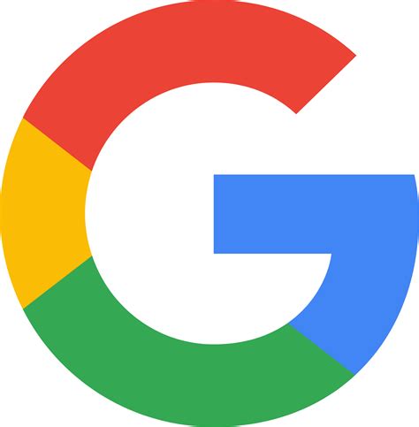 Alphabet (Google) logo in transparent PNG and vectorized SVG formats