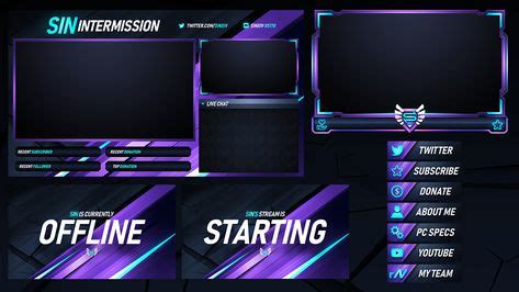 39 ideas de Twitch overlay | disenos de unas, diseño banner, tutoriales ...