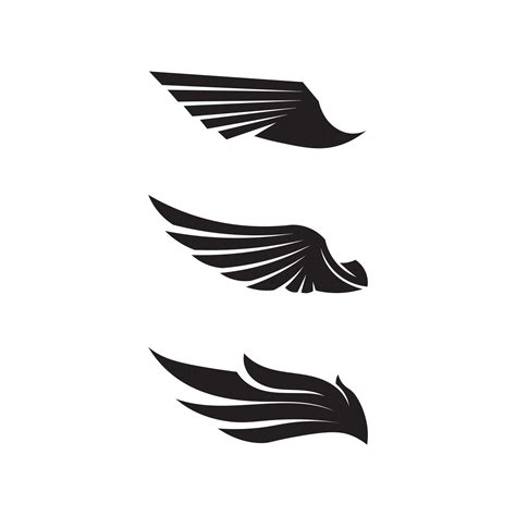 Falcon Wings Logo Template vector icon logo design app 2521274 Vector ...