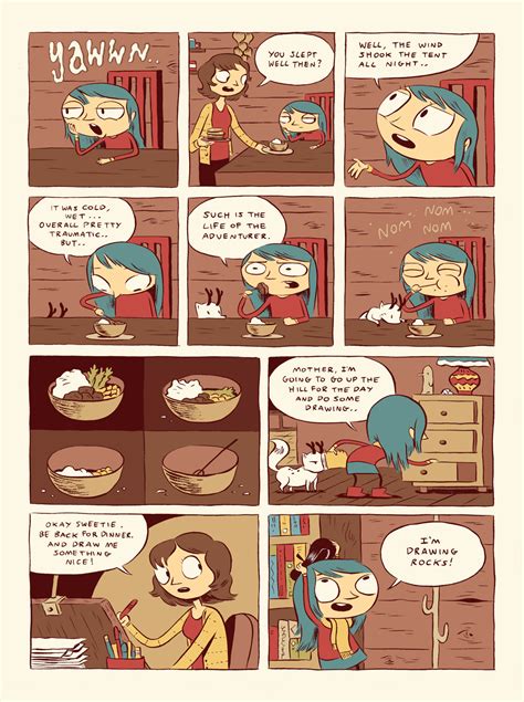 Hilda and The Troll - Luke Pearson - Illustration and Comics