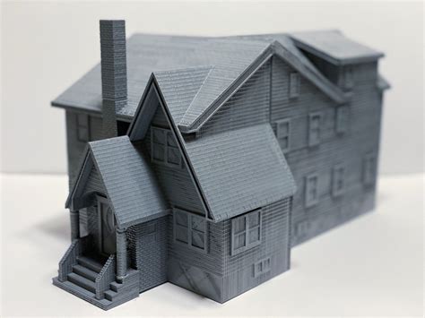 Custom 3D Printed House Model DETAILED - Etsy